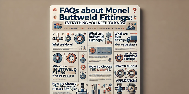 FAQs About Monel Buttweld Fittings: Answers to Common Questions